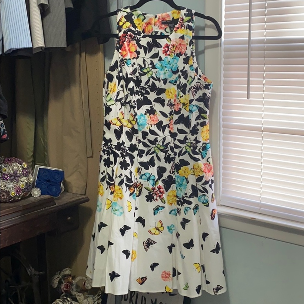 Floral and Butterfly Dress